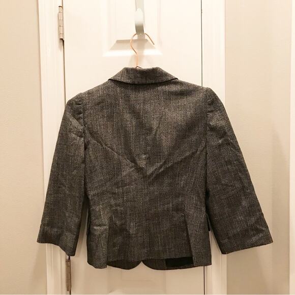 THE LIMITED 3-Button Black Marled Suit Jacket Blazer Pockets Size XS - Picture 2 of 6
